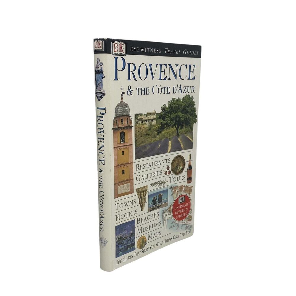 Provence & The Cote D’Azur: DK Travel Guides Revised 2001 Maps Photos 264 Pages